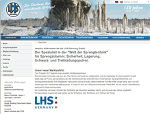 Tablet Screenshot of lhs-germany.de